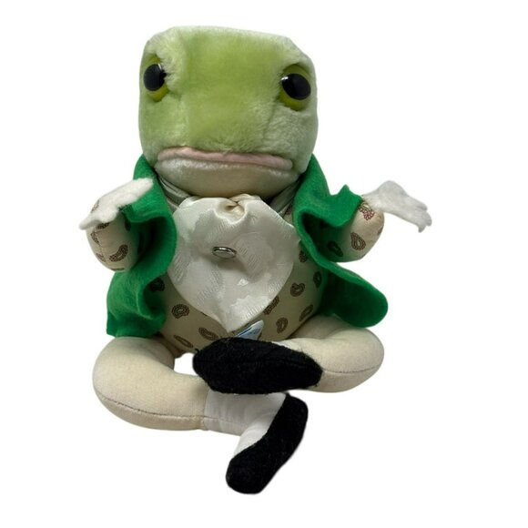 EDEN Peter Rabbit Lot 7 Plush Squirrel Frog Duck Hedgehog Beatrix Potter Vintage - Picture 14 of 16